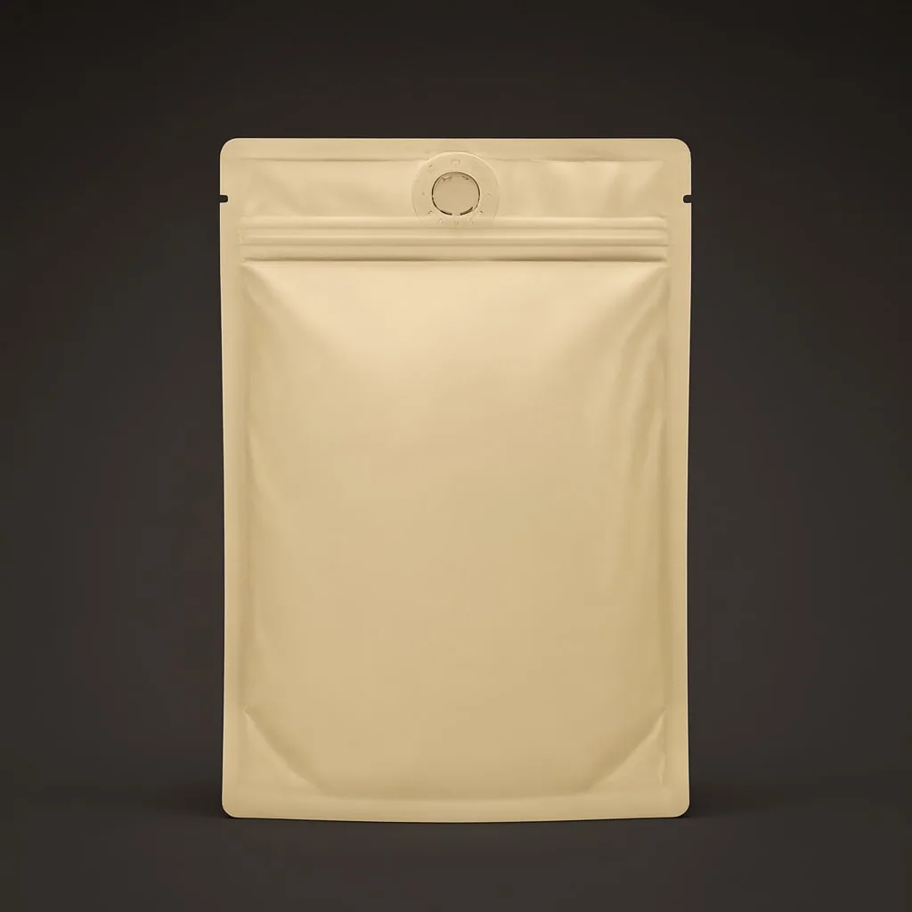Blank Coffee Pouch with Valve