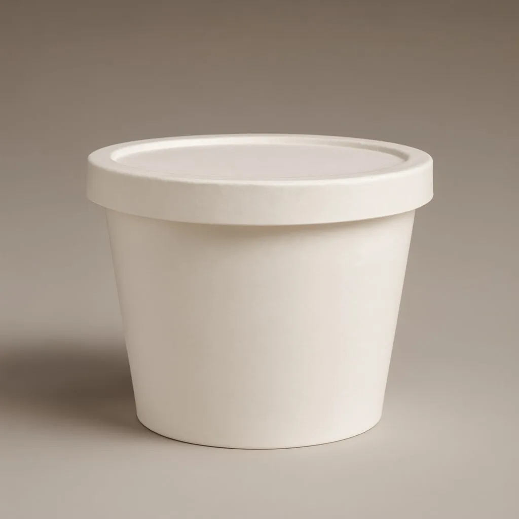 Blank Paper Soup Bowl