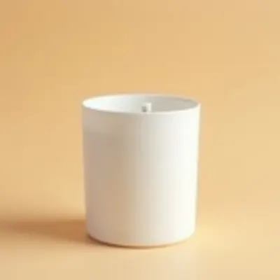 Blank Ceramic Candle Jar