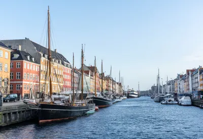 Copenhagen Harbour at sunrise