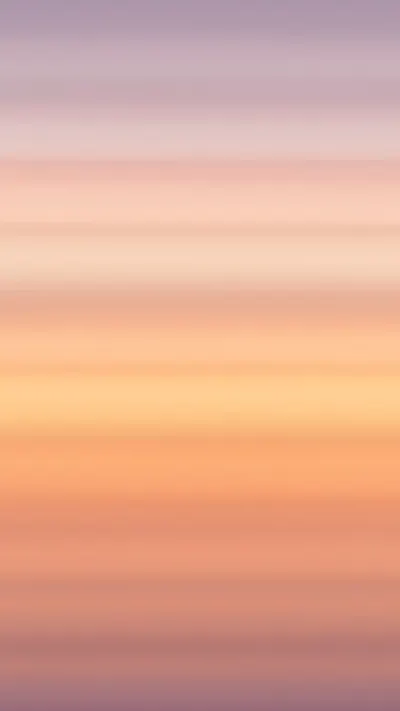 Sunset Gradient Bands in a soft palette