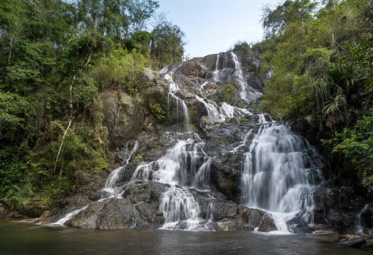 Rainforest Waterfall