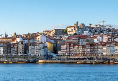 Porto Riverside at blue hour