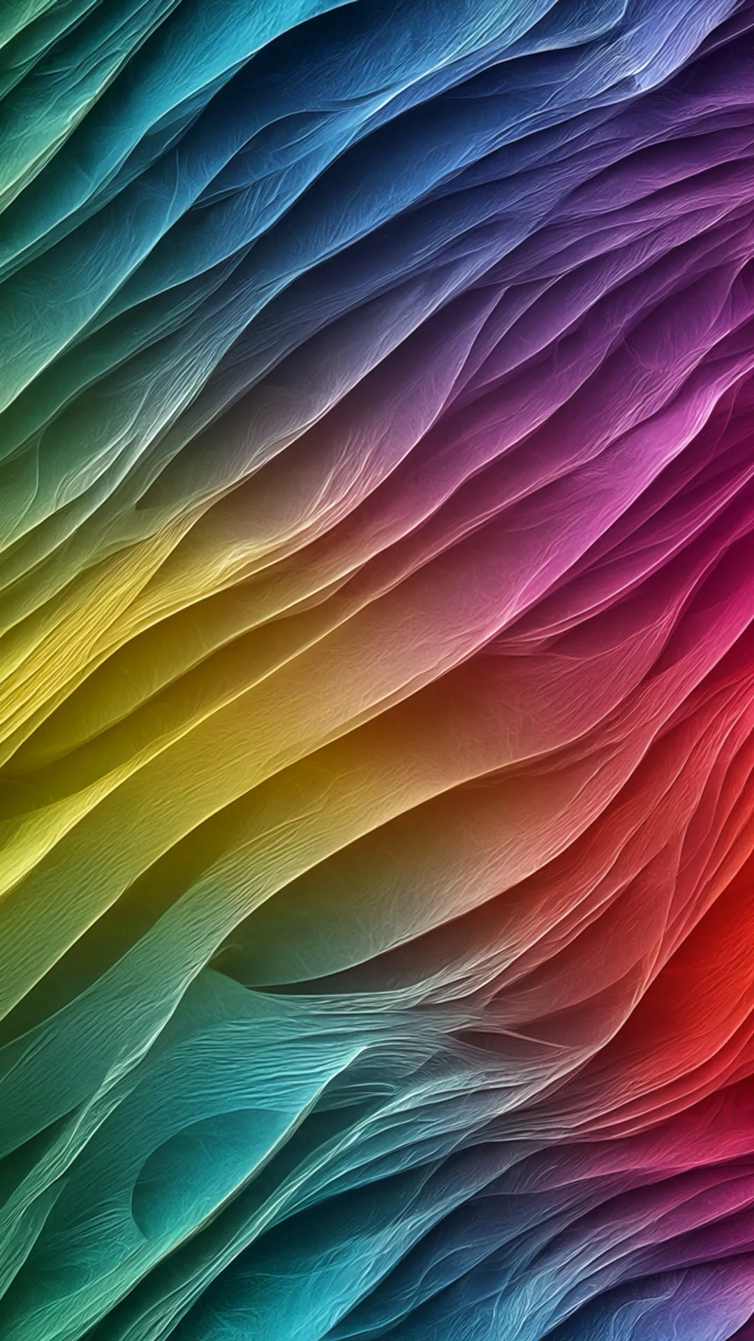 Silk Wave Abstract with subtle grain