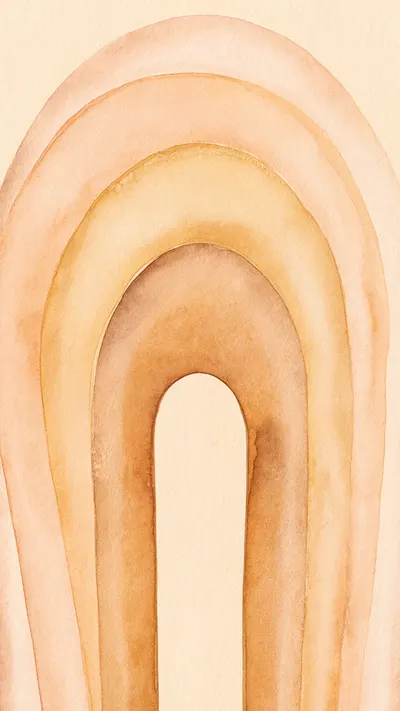Nested Arches in a warm palette