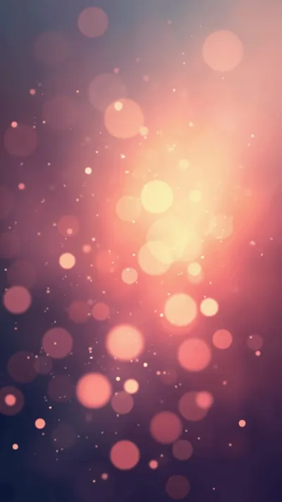 Soft Bokeh Lights in an oil painting style