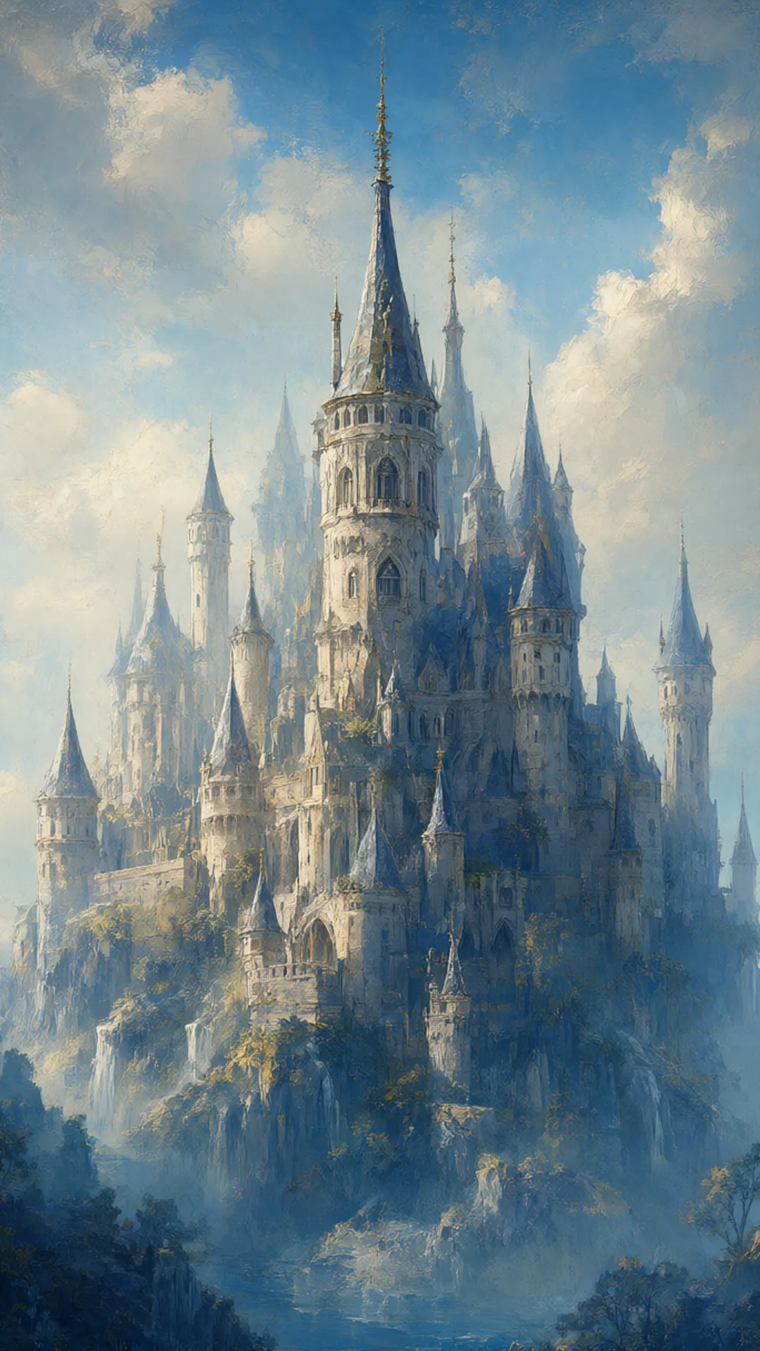 Fantasy Sky Castle ในพาเลทท์สุดเท่
