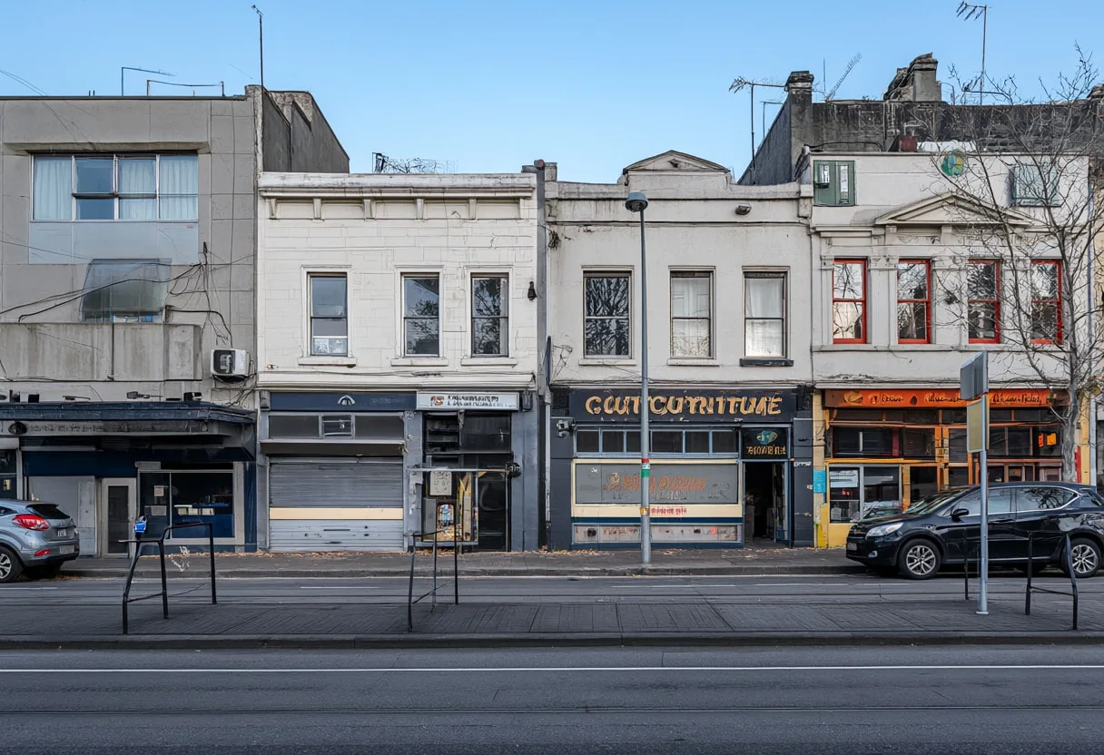 Melbourne Lane at sunrise