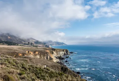 Big Sur Coast under a dramatic sky