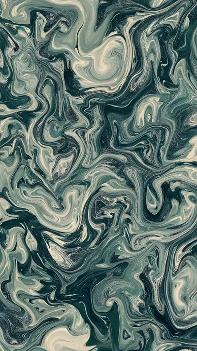 Liquid Marble Swirl in an oil painting style