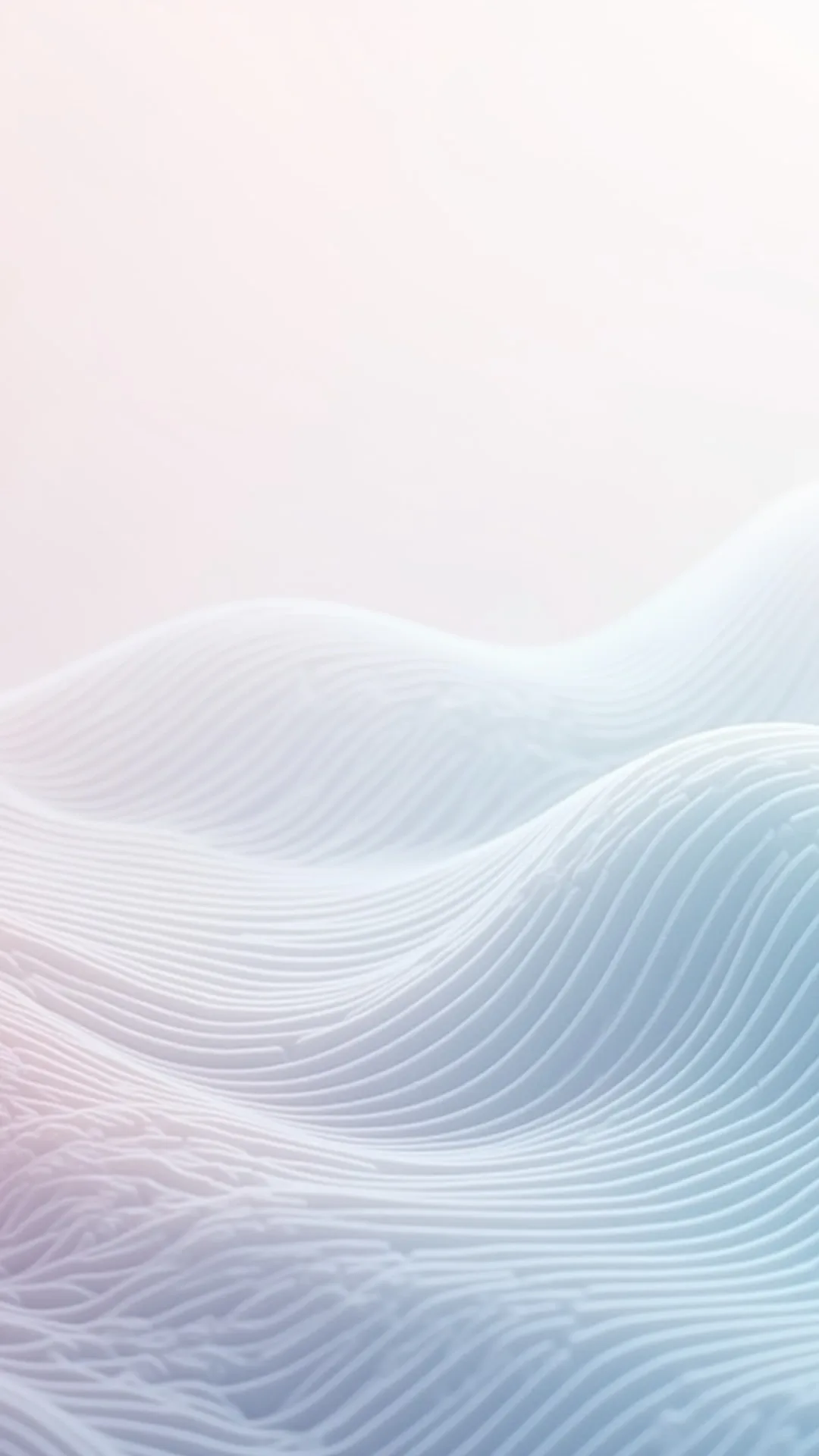 Thin Line Waves in a soft palette