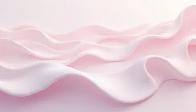 Silk Wave Abstract in a soft palette