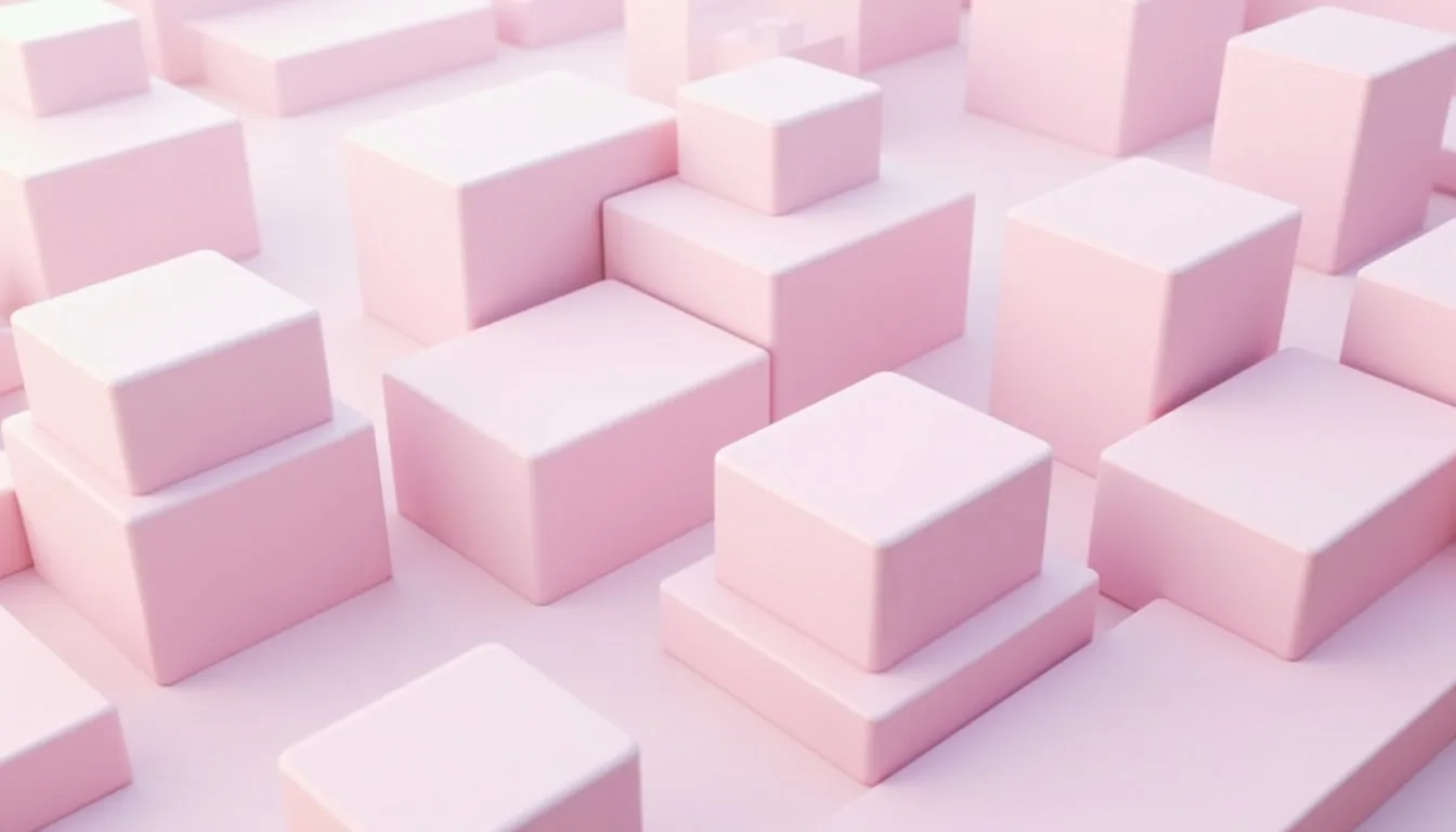3d Soft Cubes with a minimal touch