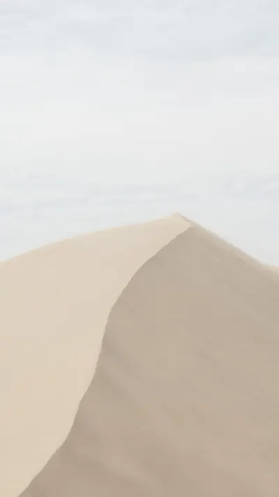 Minimal Dune Ridge in a soft palette