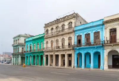 Havana Street in soft mist