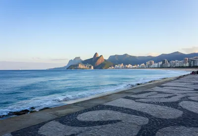Rio Coastline at blue hour