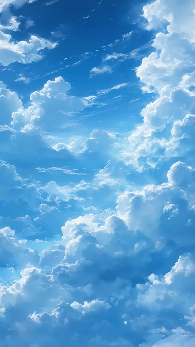 Anime Summer Clouds