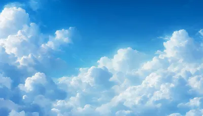 Anime Summer Clouds