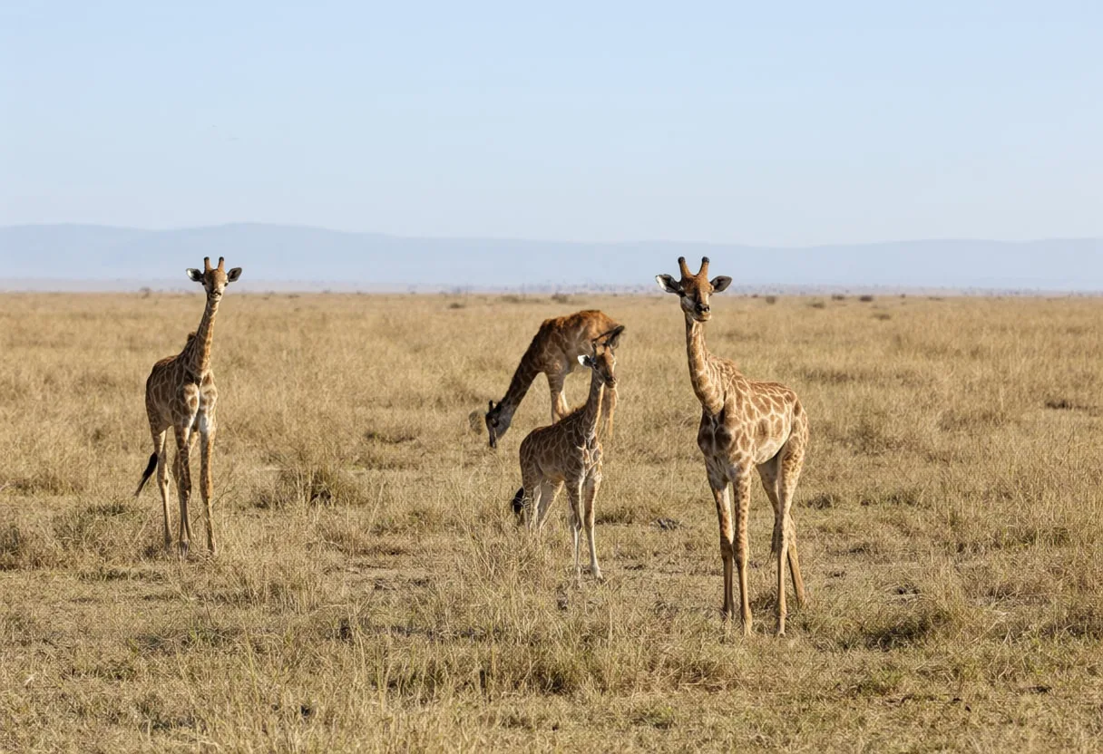 ที่ราบ Serengeti ในวันอันเงียบสงบ