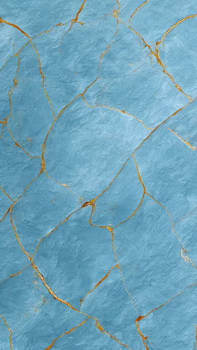 Kintsugi Gold Lines in a cool palette
