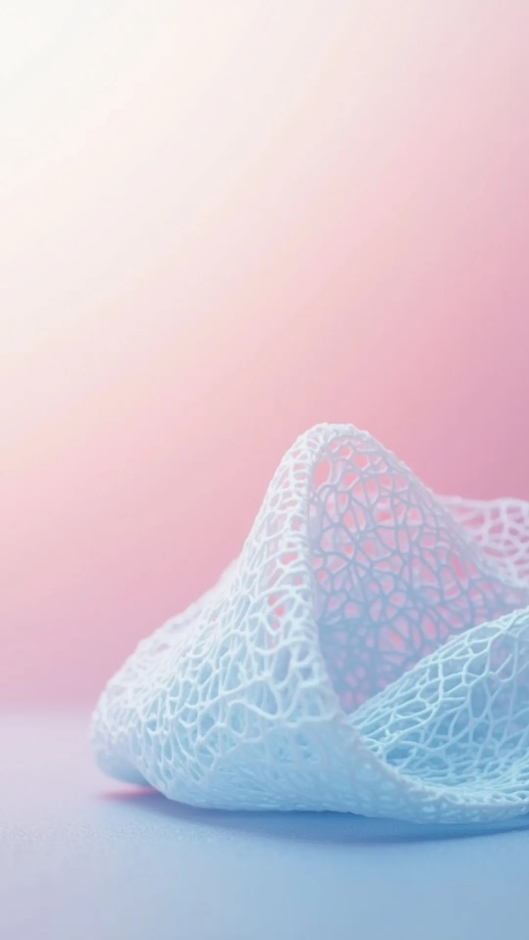 Gradient Mesh Blob in a soft palette