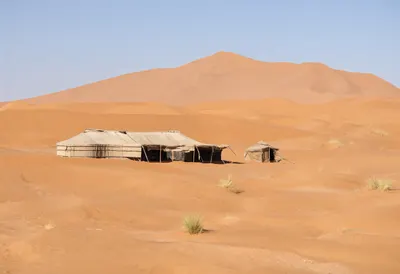 ค่าย Sahara Dune จากด้านบน
