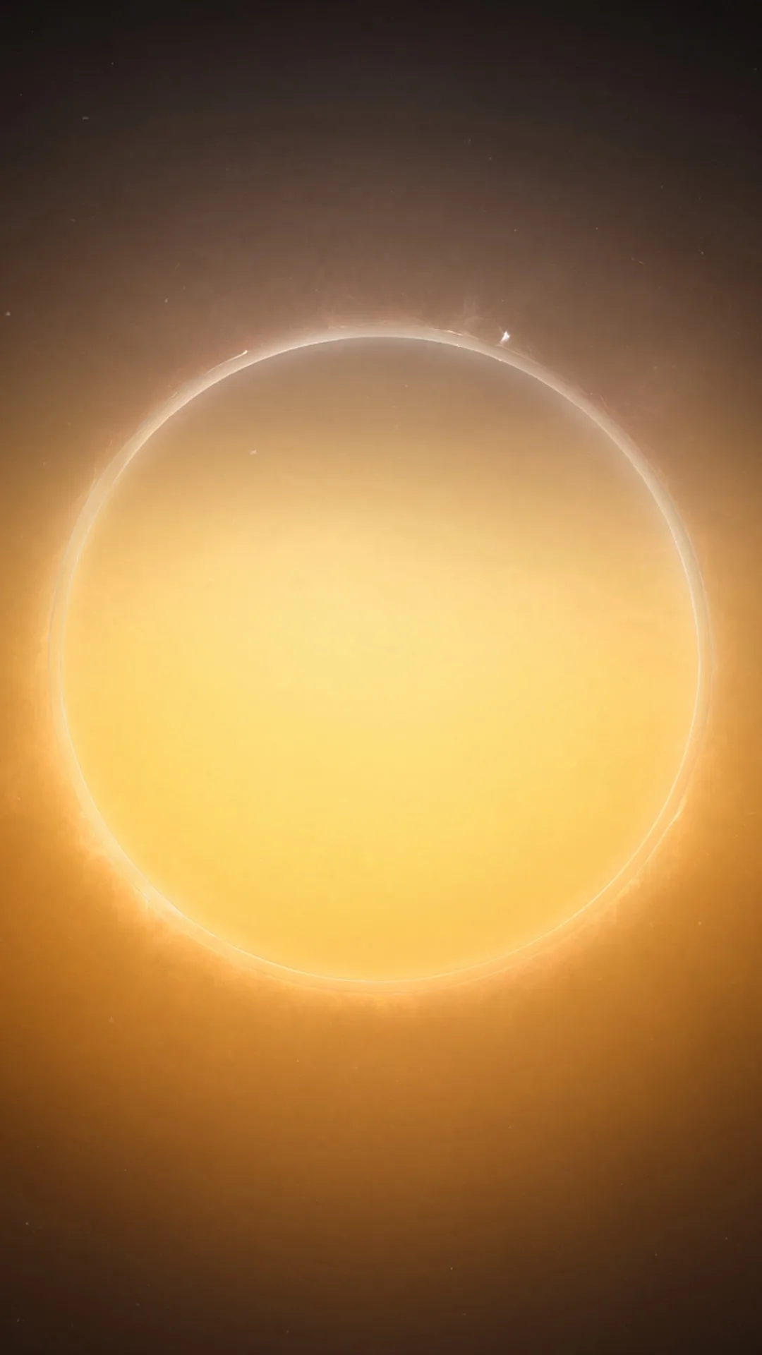 Minimal Sunrise Disc