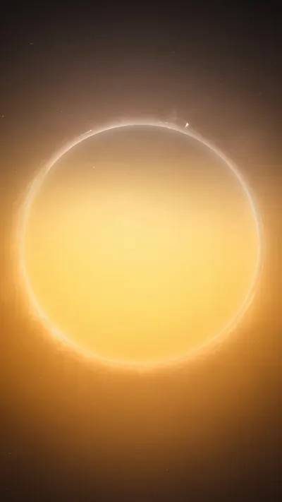 Minimal Sunrise Disc