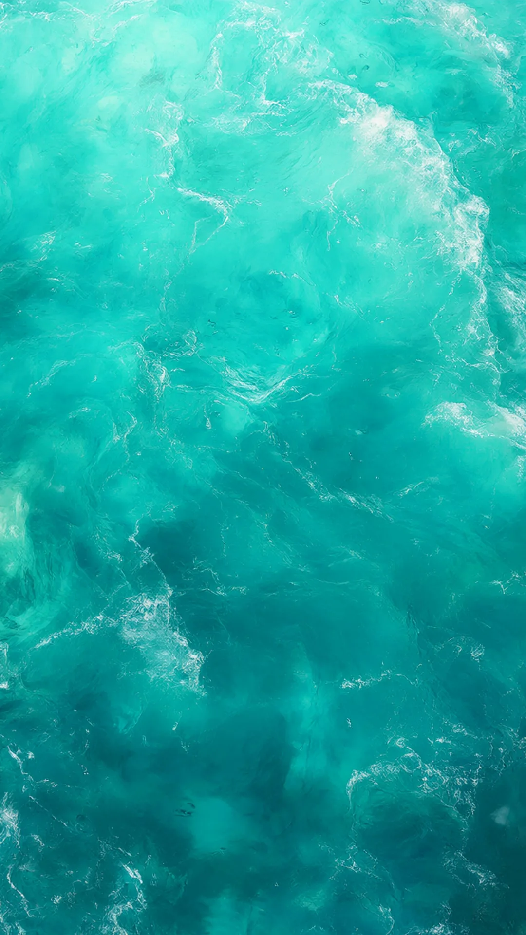 Ocean Teal Depth in watercolour