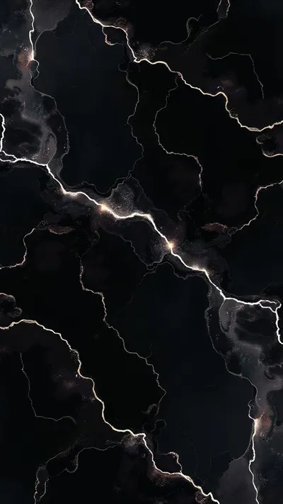 Dark Mode Black Marble in a soft palette