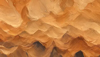 Desert Clay Tones in an oil painting style
