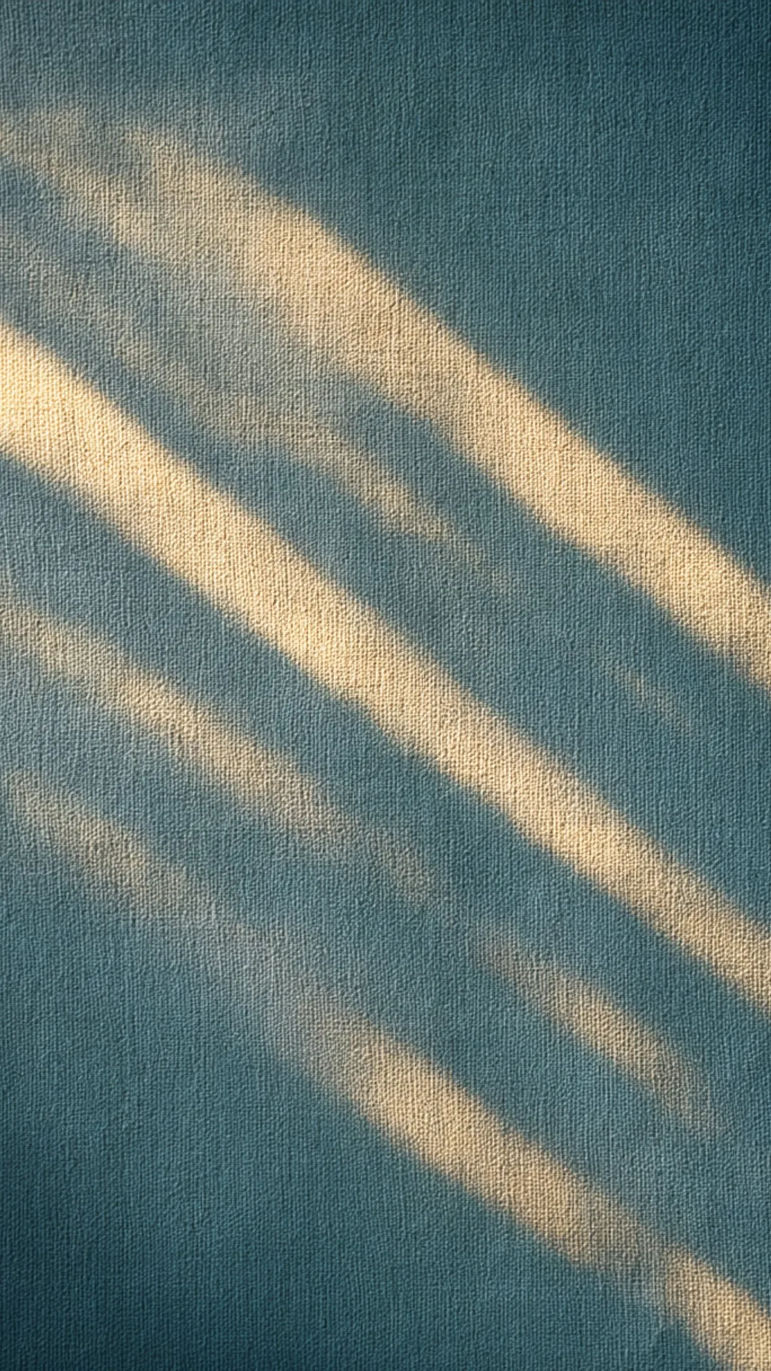Linen Texture With Warm Sun Stripes in a cool palette