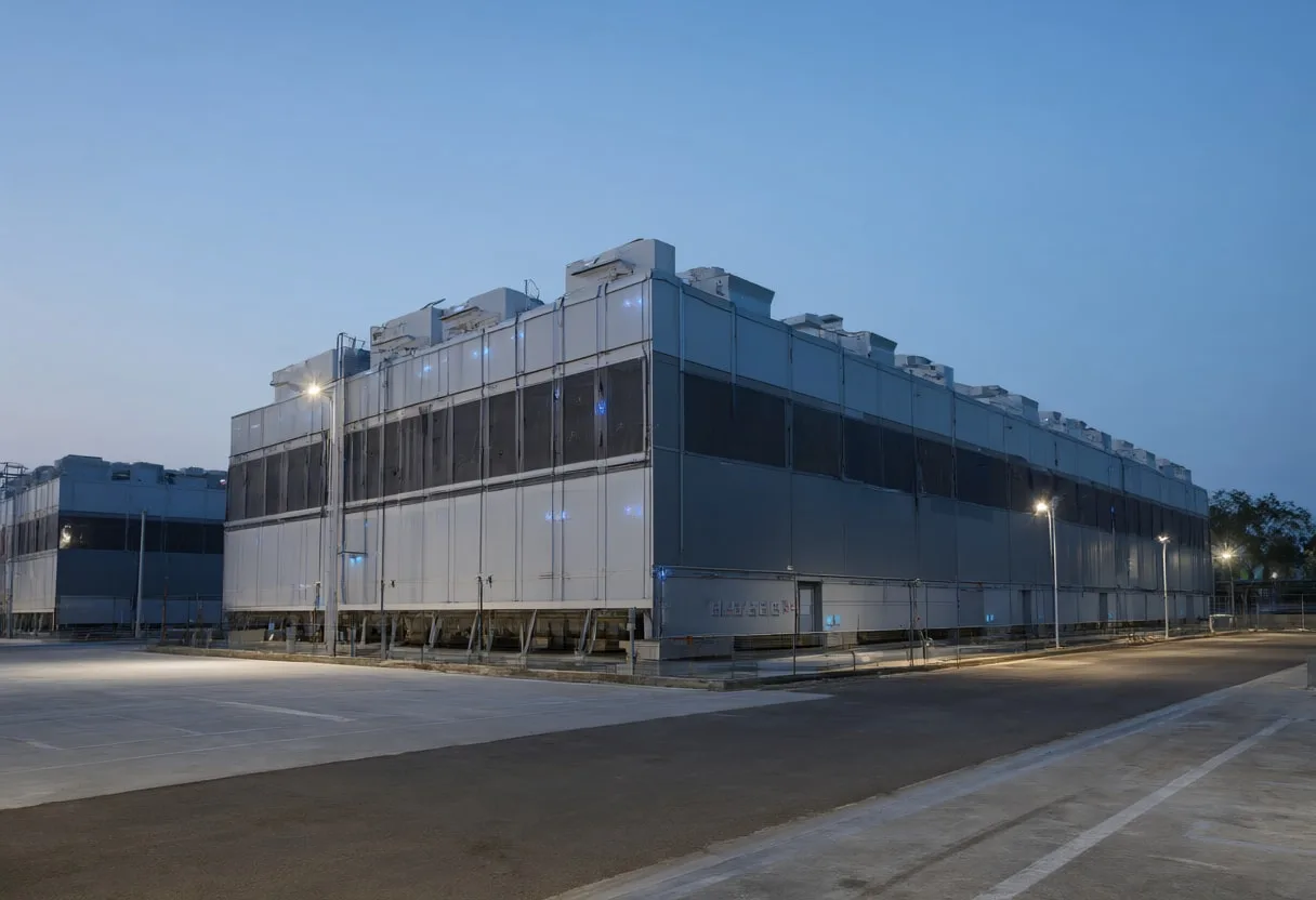 Data Centre Campus with Cooling Units