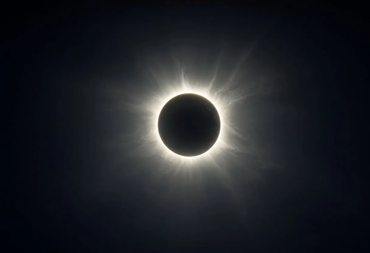 Solar Eclipse with Corona
