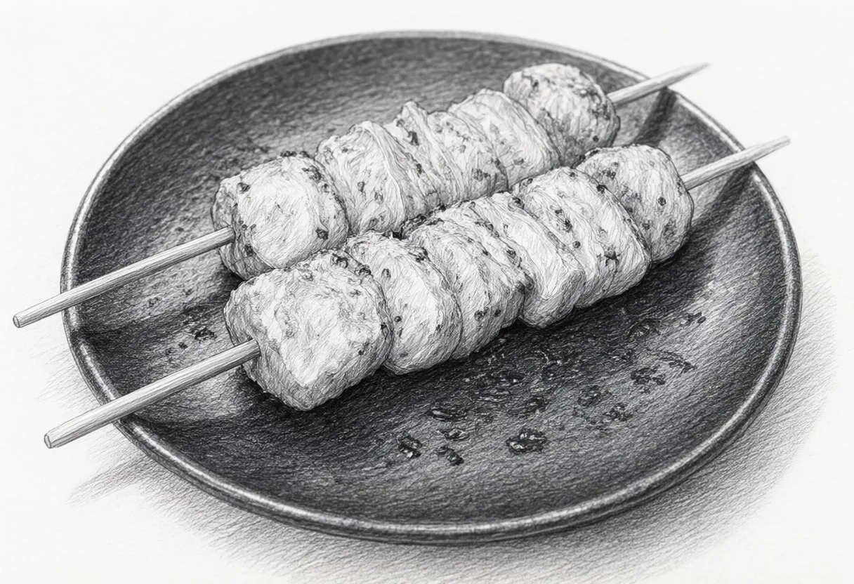 Japanese Yakitori skewers