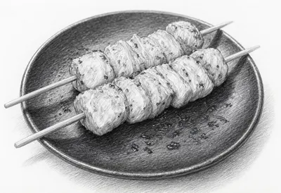 Japanese Yakitori skewers