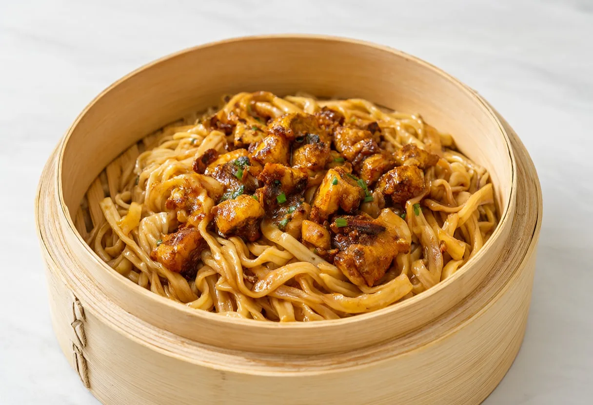 Chinese Dan dan noodles