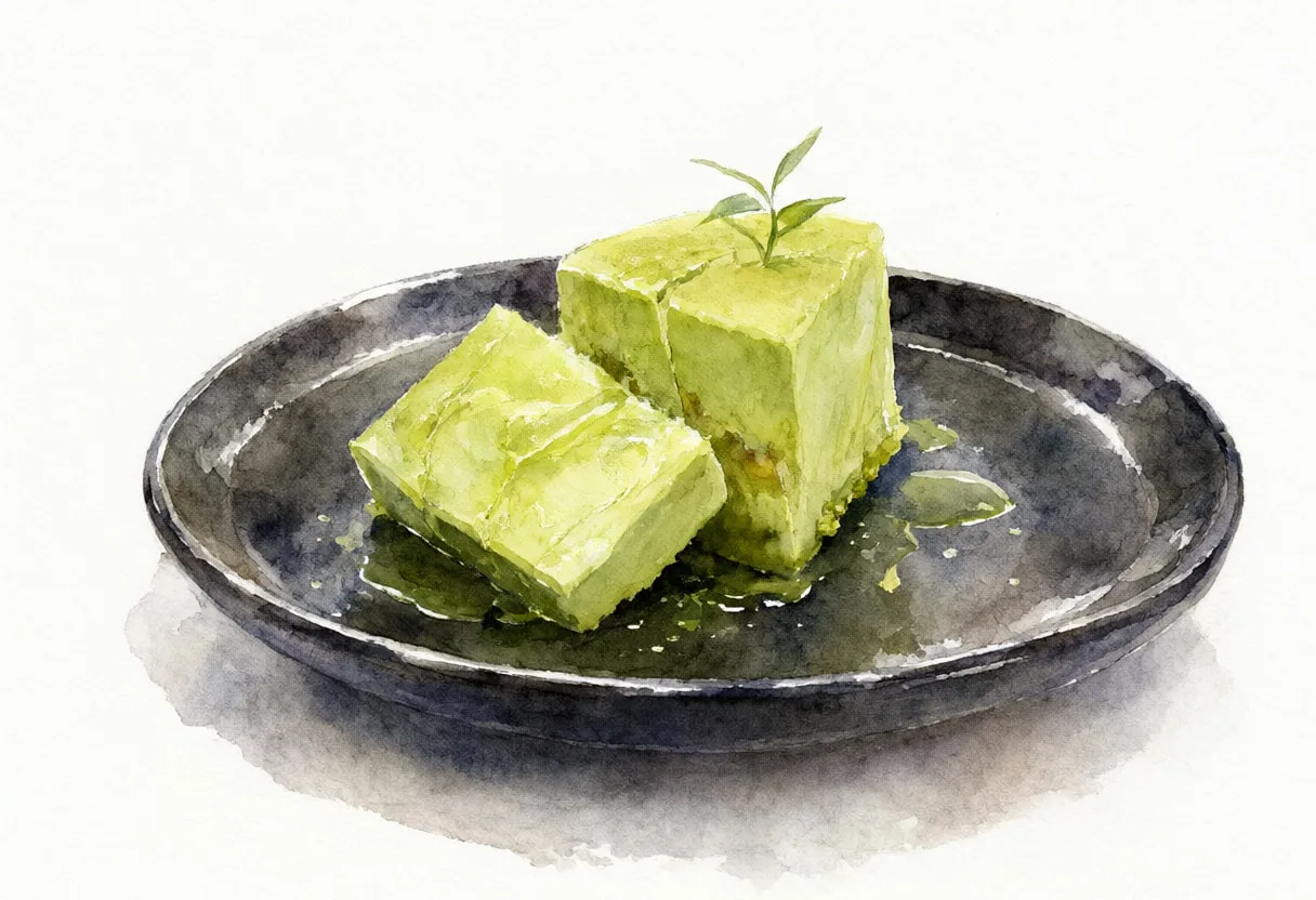 Japanese Matcha dessert