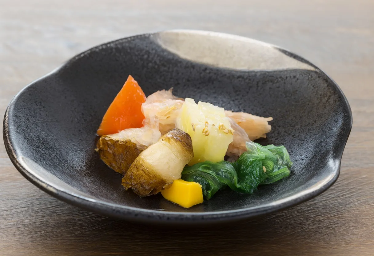 Japanese Kaiseki plate