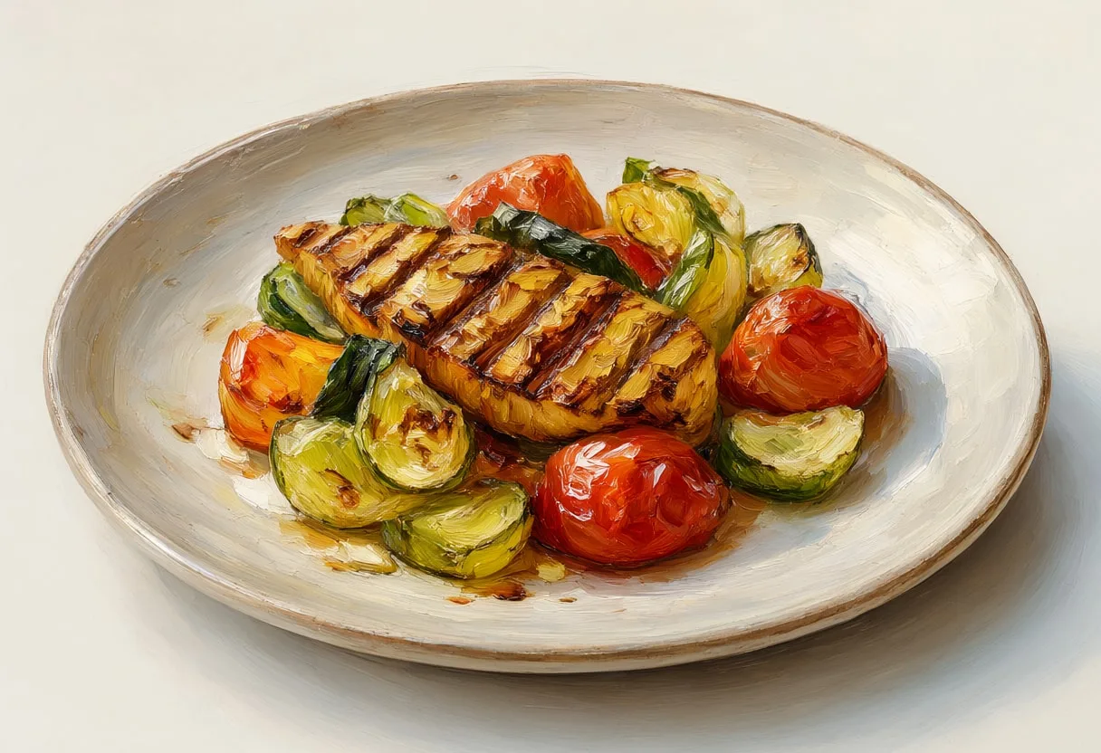 Grilled vegetables