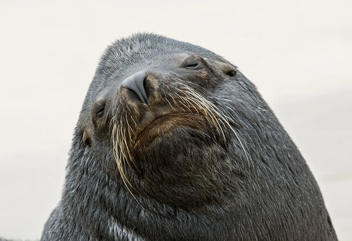Sea Lion close-up portrait