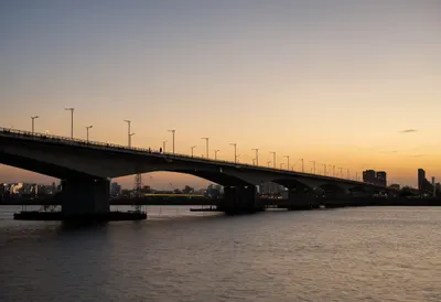 Bridge Silhouette at Dusk