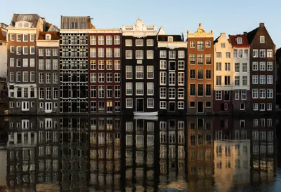 Canal Houses Reflection