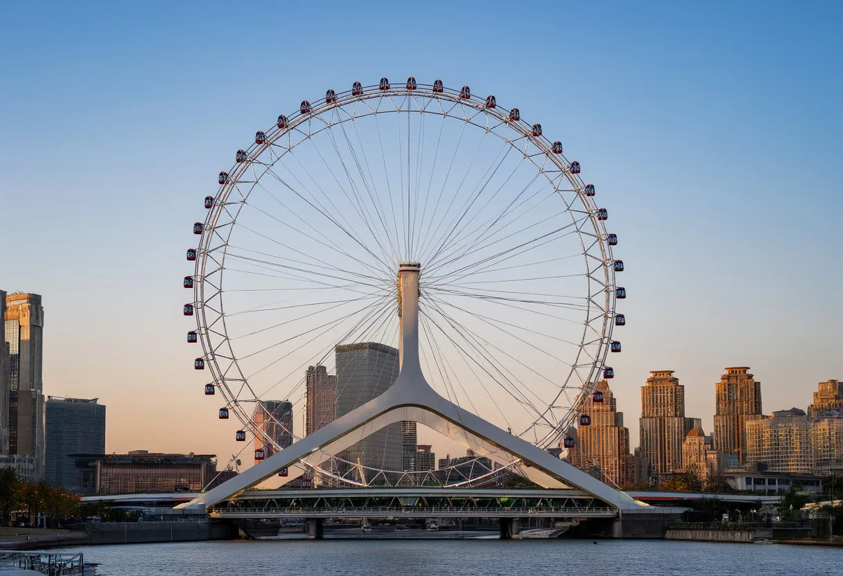 Ferris Wheel by the River