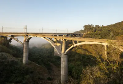 Bridge over a Green Valley