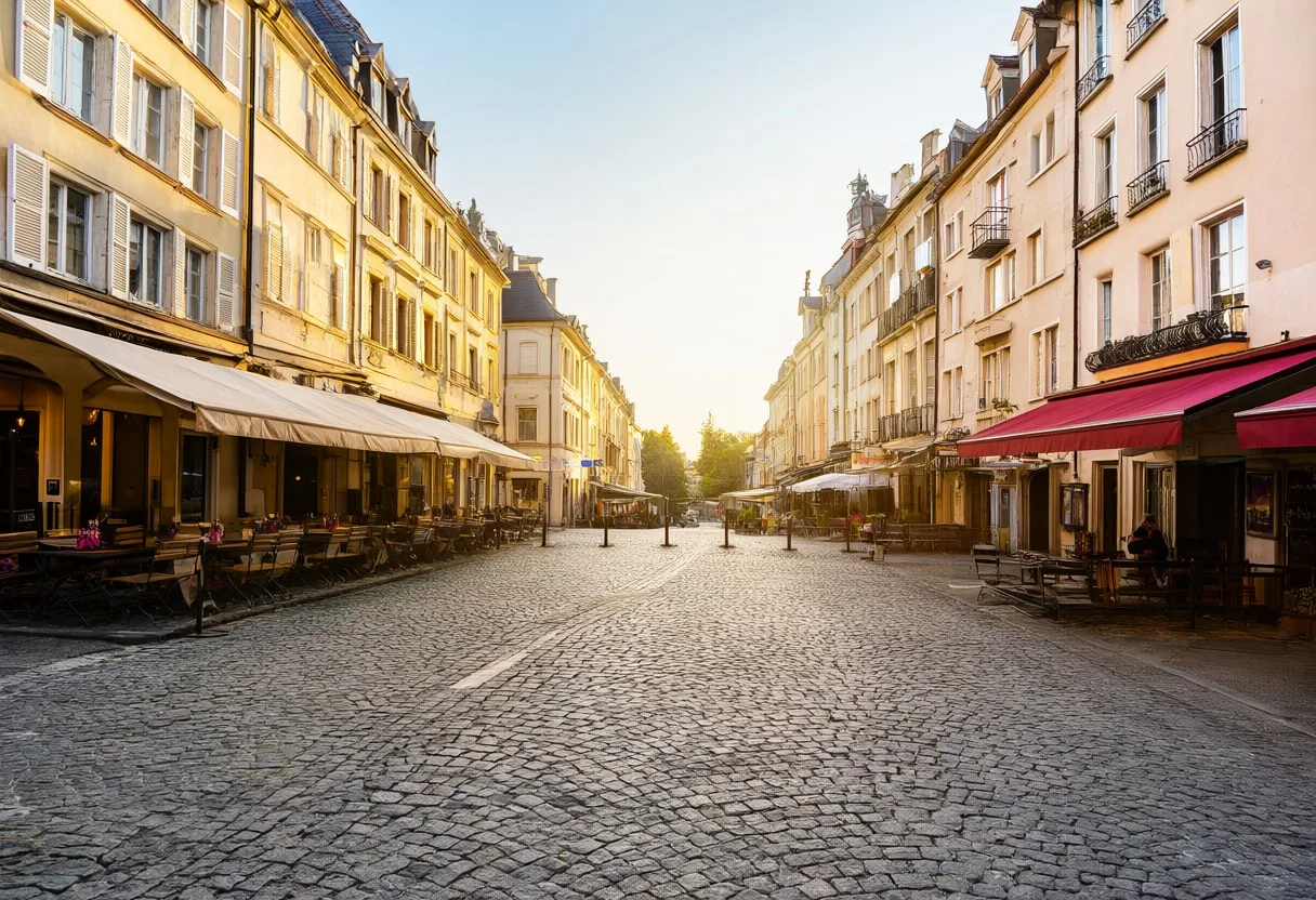 Market Square at Sunrise