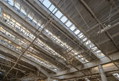 Train Station Roof Structure