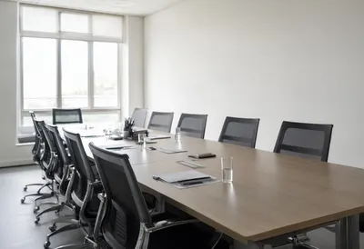 Boardroom Table in Soft Light