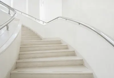 Staircase in a Corporate Lobby
