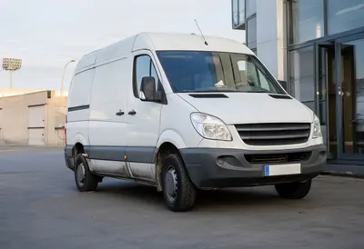 Delivery Van at a Loading Bay